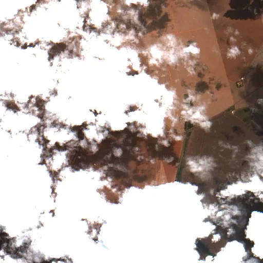 Incendio cerca de Alto Taquari — Sentinel-2 true color