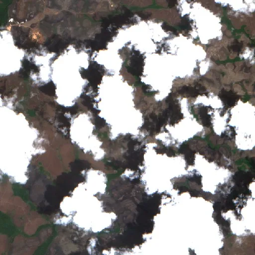 Incendio cerca de Amapá (15 oct) — Sentinel-2 true color