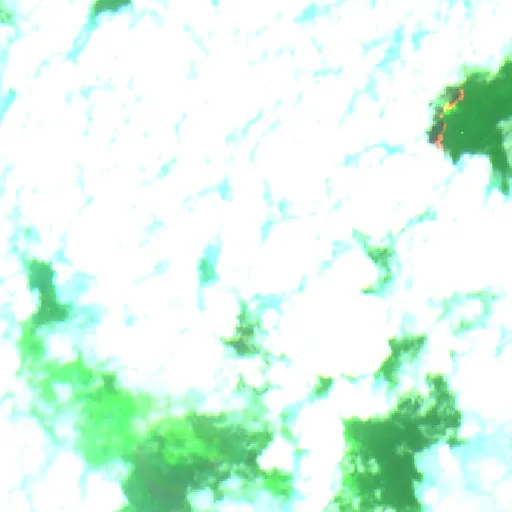 Wildfire near Anajás — Sentinel-2 SWIR (fuego)