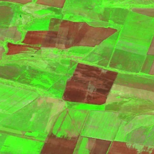 Wildfire near Kursavka — Sentinel-2 SWIR (fuego)