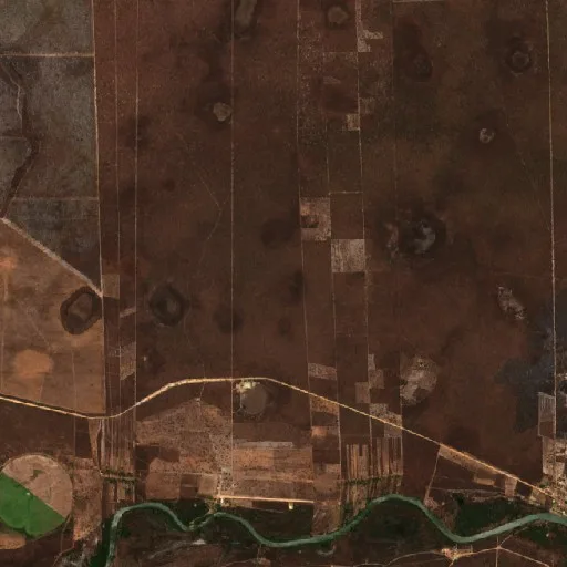 Wildfire near Angical — Sentinel-2 true color