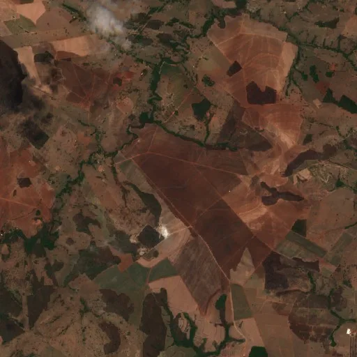 Incendio cerca de Anicuns (1 sep) — Sentinel-2 true color