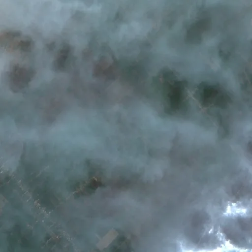 Wildfire near Anjirserapat — Sentinel-2 true color