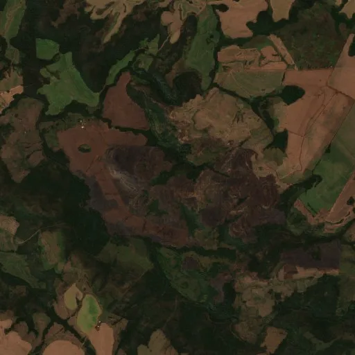 Incendio cerca de Antônio João — Sentinel-2 true color