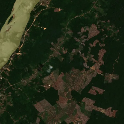 Wildfire near Apatou — Sentinel-2 true color