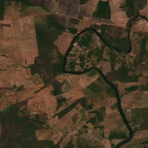 Wildfire near Arapari — Sentinel-2 true color