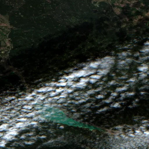 Incendio cerca de Area E (South Lakeside/Dog Creek) — Sentinel-2 true color