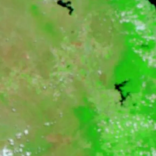Arriga Bushfire (Oct 30) — NASA satellite