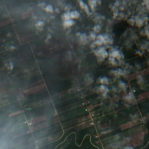 Incendio cerca de Ascención de Guarayos (23 jul) — Sentinel-2 true color