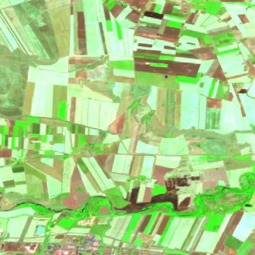 Wildfire near Ascoli Satriano (IT) — Sentinel-2 SWIR (fuego)