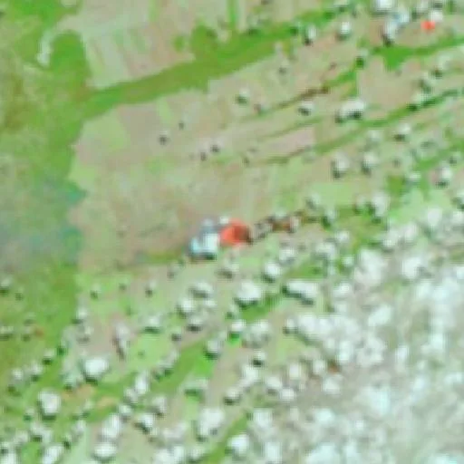 Incendio cerca de Aurora do Tocantins (19 sep) — NASA satellite