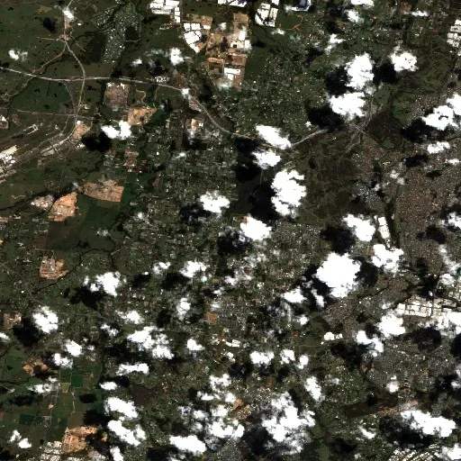 Austral Bushfire — Sentinel-2 true color
