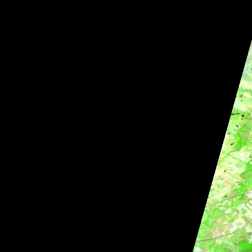 Wildfire near Azzaba — Sentinel-2 SWIR