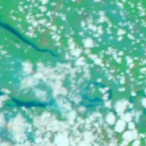 Incendio cerca de Bade (3 oct) — NASA satellite