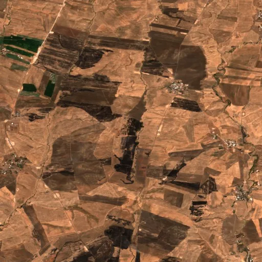 Incendio cerca de Bağdere — Sentinel-2 true color
