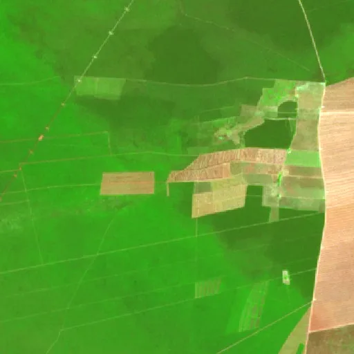 Wildfire near Baianópolis — Sentinel-2 SWIR (fuego)