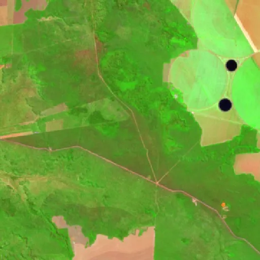 Wildfire near Baixa Grande do Ribeiro (Aug 11) — Sentinel-2 SWIR (fuego)