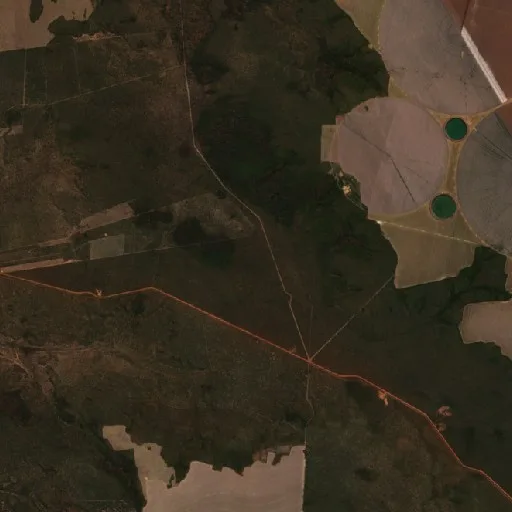 Wildfire near Baixa Grande do Ribeiro (Aug 11) — Sentinel-2 true color