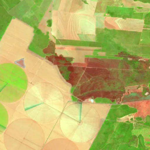 Incendio cerca de Baixa Grande do Ribeiro (23 ago) — Sentinel-2 SWIR (fuego)