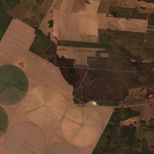 Incendio cerca de Baixa Grande do Ribeiro (23 ago) — Sentinel-2 true color