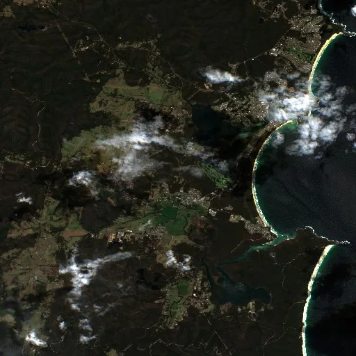 Bald Hills Bushfire — Sentinel-2 true color