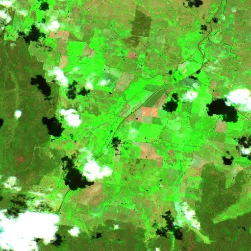 Baldry Bushfire — Sentinel-2 SWIR (fuego)