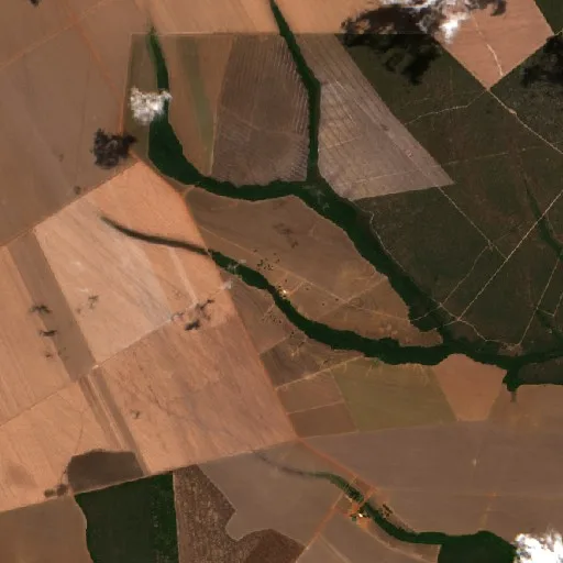 Incendio cerca de Balsas (28 ago) — Sentinel-2 true color