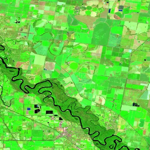 Barooga Bushfire — Sentinel-2 SWIR (fuego)