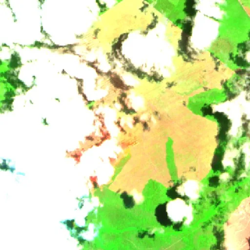 Wildfire near Barra do Corda — Sentinel-2 SWIR (fuego)