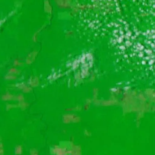 Wildfire near Barraca do Gustavo — NASA satellite