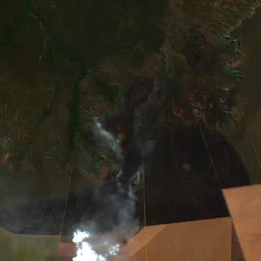 Incendio cerca de Barreiras do Piauí (11 ago) — Sentinel-2 true color