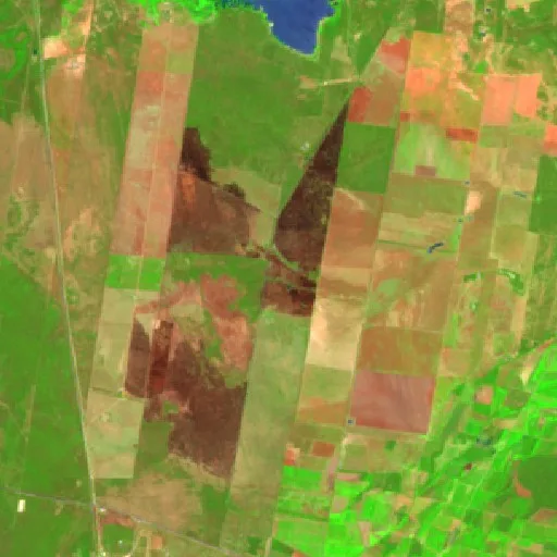 Incendio cerca de Barretal — Sentinel-2 SWIR (fuego)