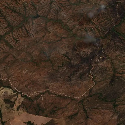 Incendio cerca de Barro Alto — Sentinel-2 true color