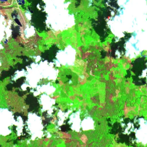 Wildfire near Batusopang — Sentinel-2 SWIR (fuego)