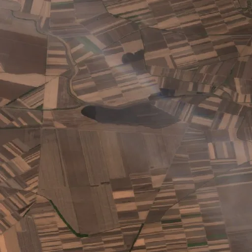 Incendio cerca de Bavanište — Sentinel-2 true color