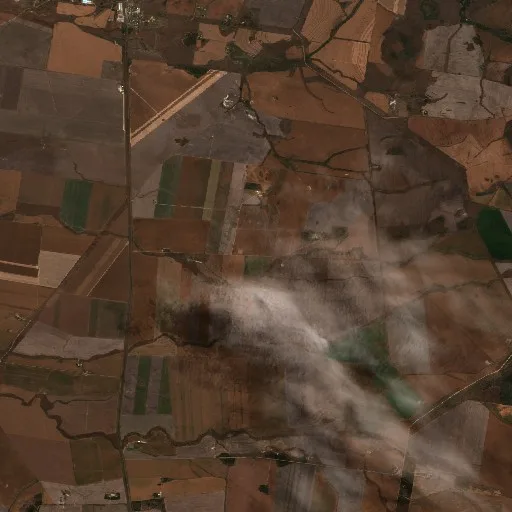 Bellata Bushfire — Sentinel-2 true color