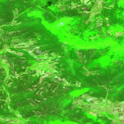 Incendio cerca de Bellegarde-en-Diois — Sentinel-2 SWIR (fuego)