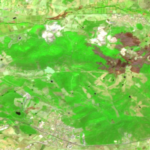 Wildfire near Berrahal (Aug 27 · N) — Sentinel-2 SWIR (fuego)