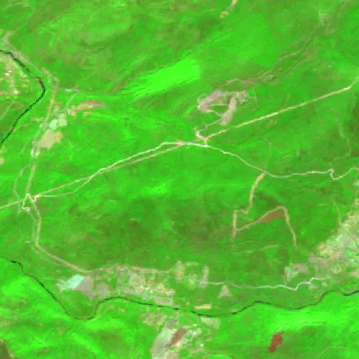 Incendio cerca de Besbes — Sentinel-2 SWIR (fuego)