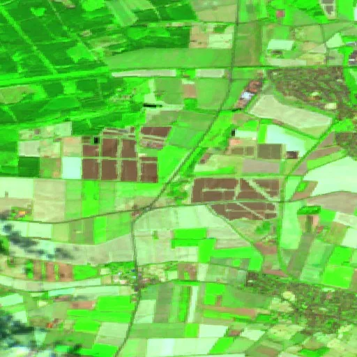 Wildfire near Bilsthorpe — Sentinel-2 SWIR (fuego)