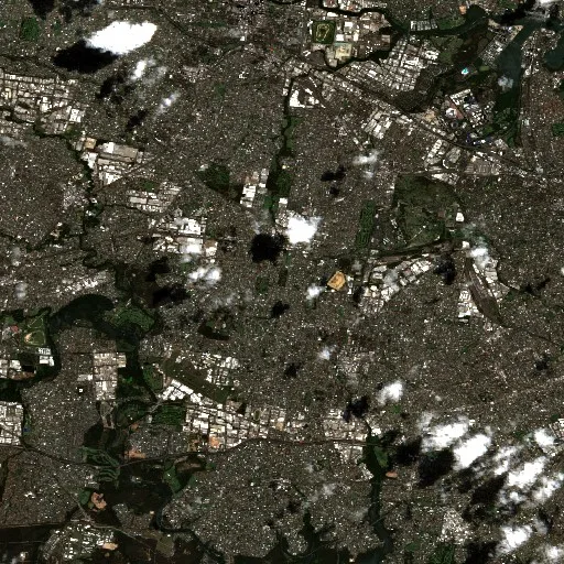 Birrong Bushfire — Sentinel-2 true color