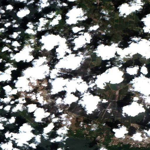 Wildfire near Biscarrosse (Jul 23 #2) — Sentinel-2 true color