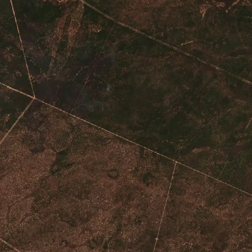 Wildfire near Bocaina — Sentinel-2 true color