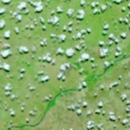 Wildfire near Bonito de Minas — NASA satellite