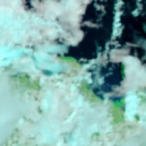 Bowen Bushfire (Oct 24) — NASA satellite