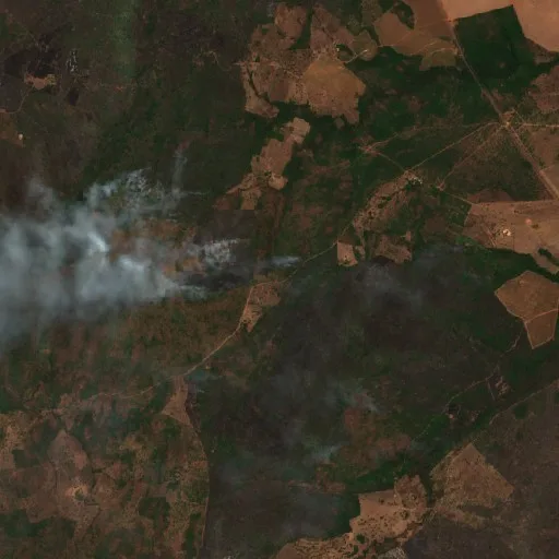 Incendio cerca de Brejinho de Nazaré (23 sep) — Sentinel-2 true color