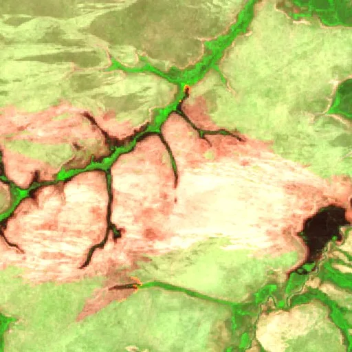 Incendio cerca de Brejo Largo — Sentinel-2 SWIR (fuego)