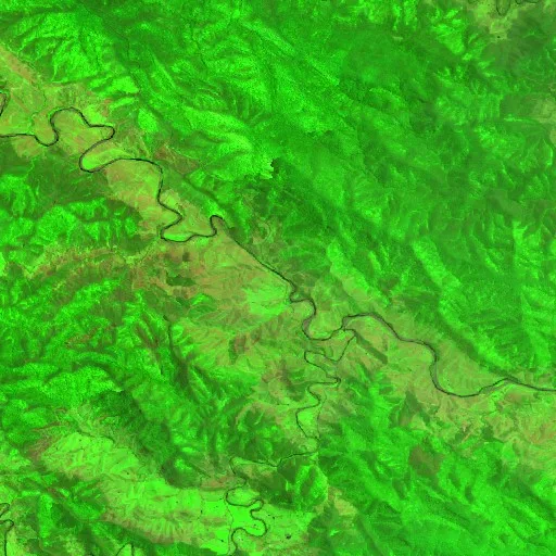 Incendio cerca de Bretti — Sentinel-2 SWIR (fuego)
