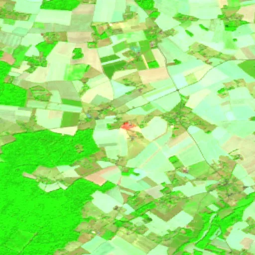 Incendio cerca de Broglie — Sentinel-2 SWIR (fuego)