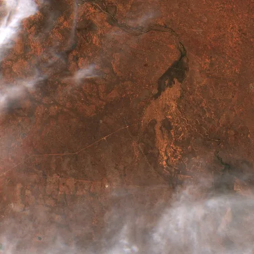 Broken Hill Bushfire — Sentinel-2 true color
